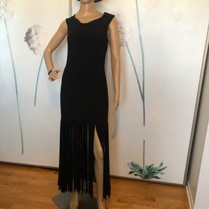 Black long dress